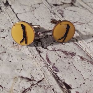 Vintage Men's Golfer Cuff Links